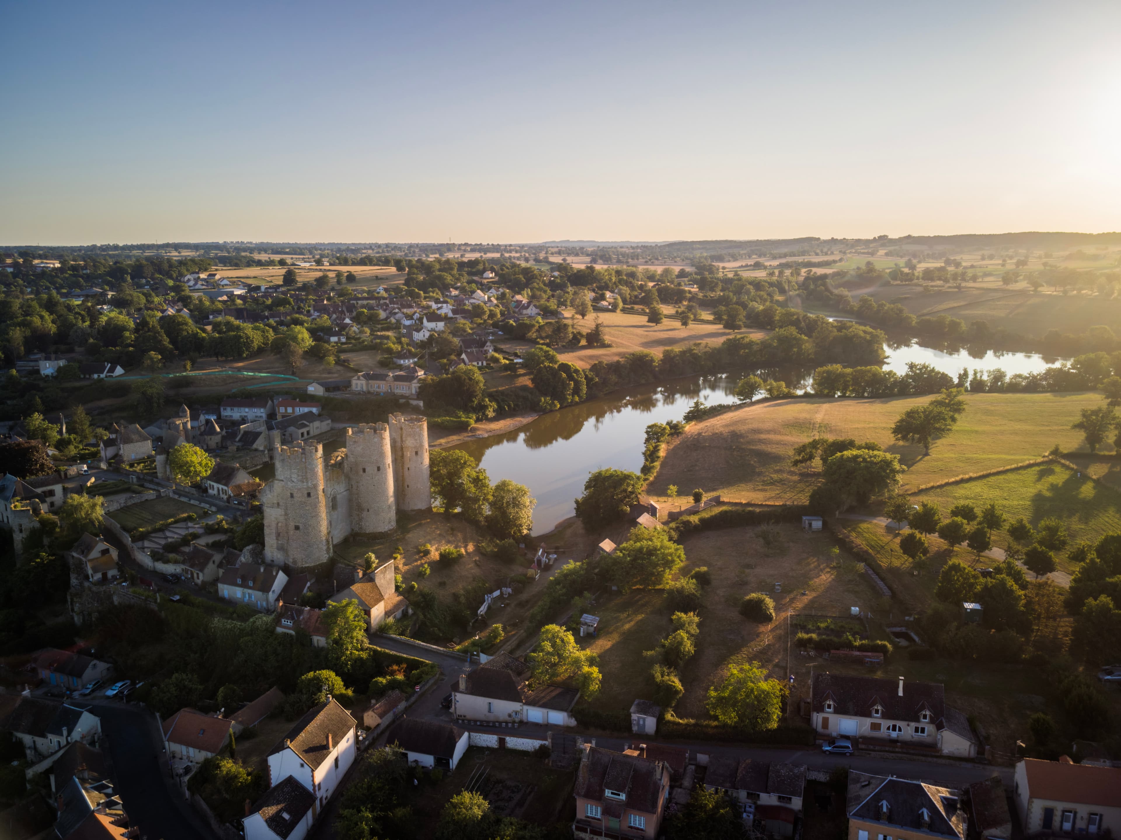 Castle in Bourbon-l'Archambault